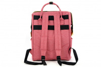 Univerzální batoh a taška na psa CAMON s nosností 5 kg. Zpevněné dno, bezpečnostní poutko s karabinou, ideální pro malé psy i kočky. Barva růžová. (5)